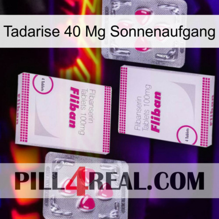 Tadarise 40 Mg Sunrise 33